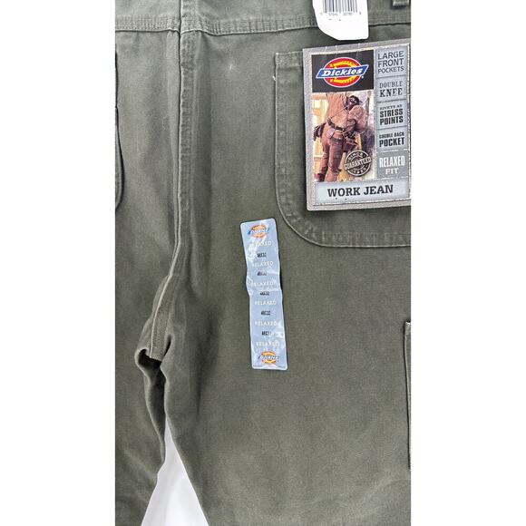 Dickies carpenter work jean double knee relaxed fit ranch work wear size 40x32 - Picture 11 of 12